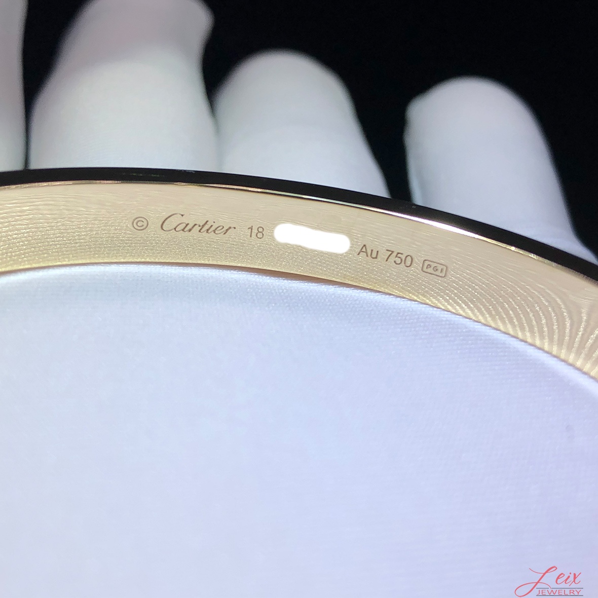 Custom Cartier 18k Yellow Gold with 204 Diamond-Pave LOVE Bracelet (1)