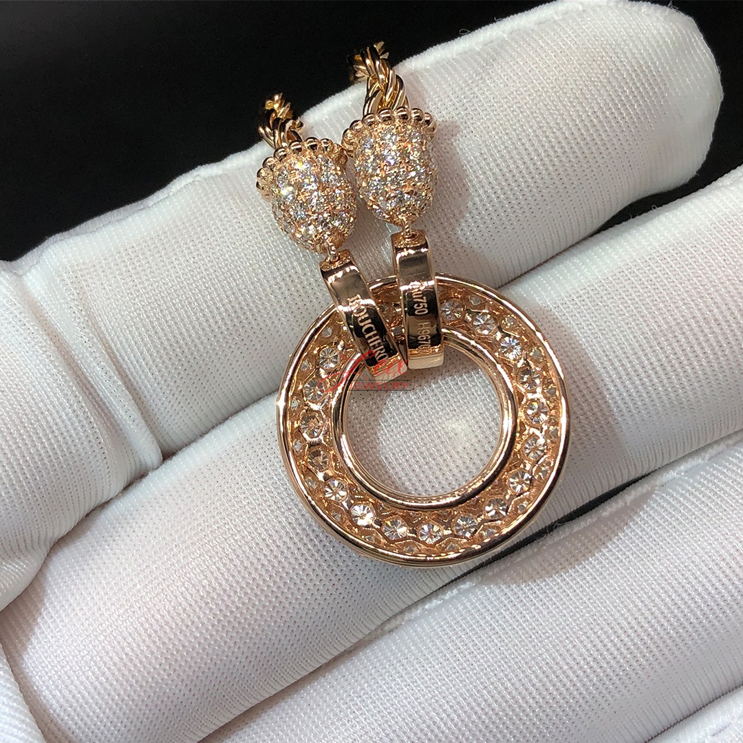 Custom Boucheron Serpent Bohème 18k Pink Gold XXL Motif Necklace (3) Custom Boucheron Serpent Bohème 18k Pink Gold XXL Motif Necklace
