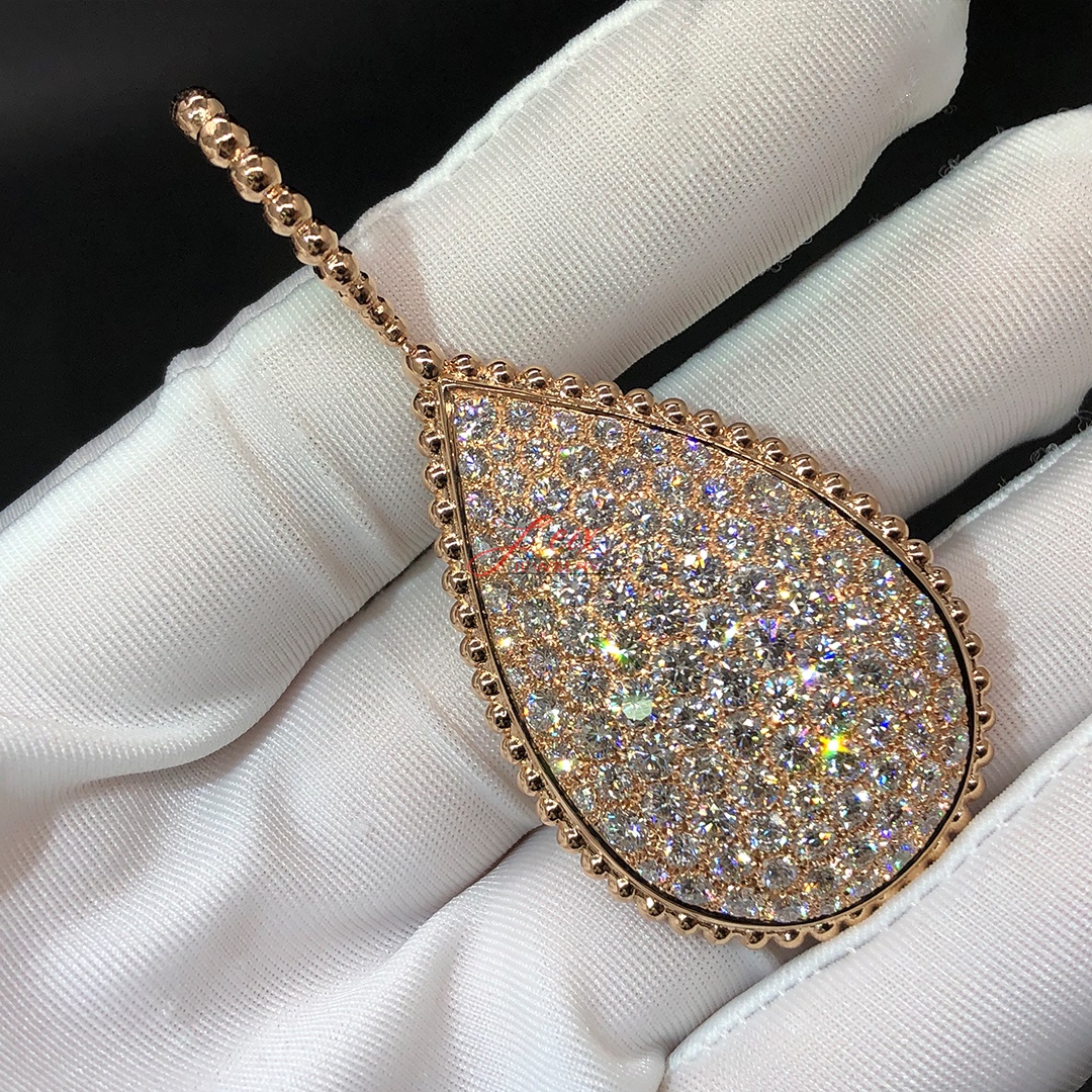Custom Boucheron Serpent Bohème 18k Pink Gold XXL Motif Necklace (4) Custom Boucheron Serpent Bohème 18k Pink Gold XXL Motif Necklace