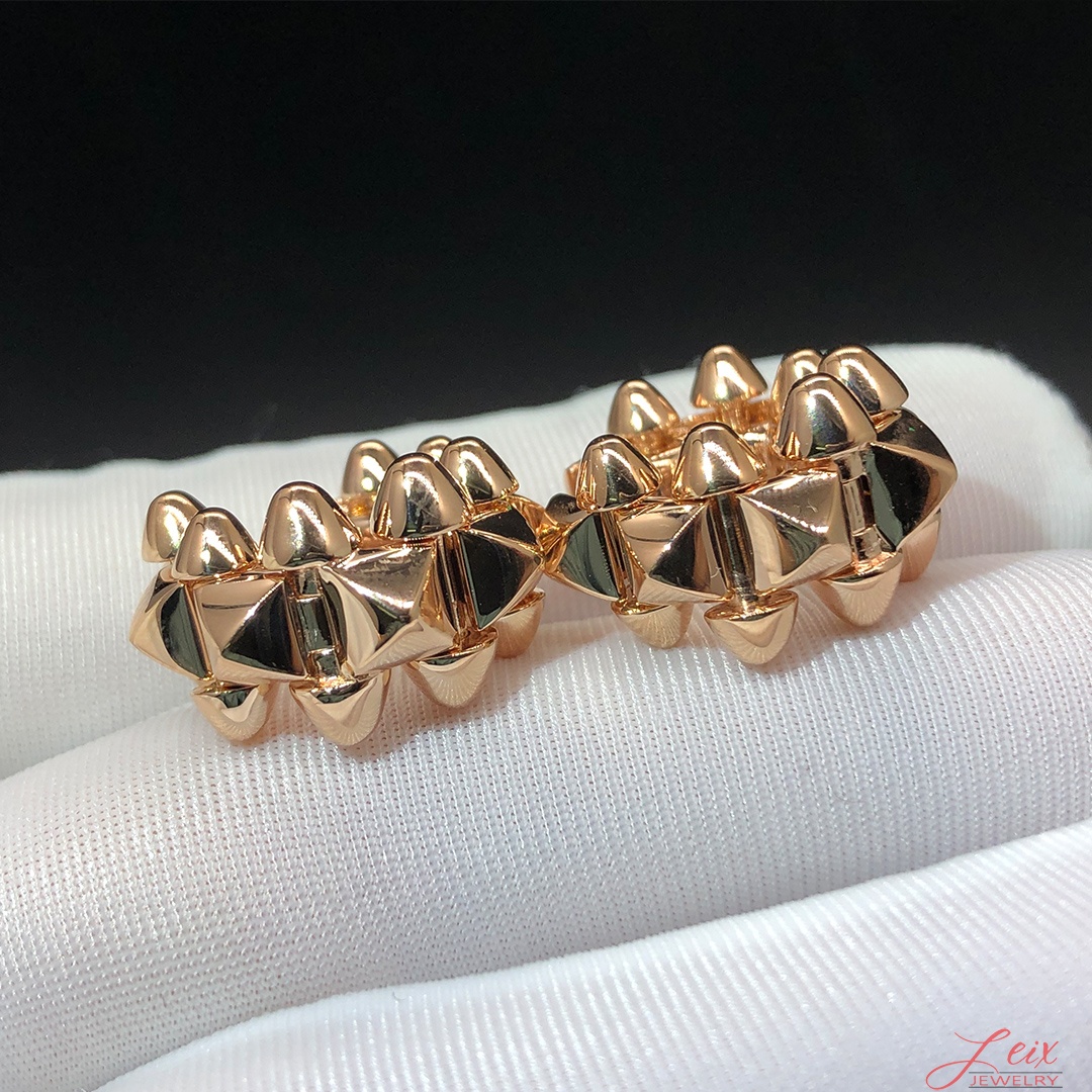 Custom Clash de Cartier Large Model Single Clip-On 18k Rose Gold Earring
