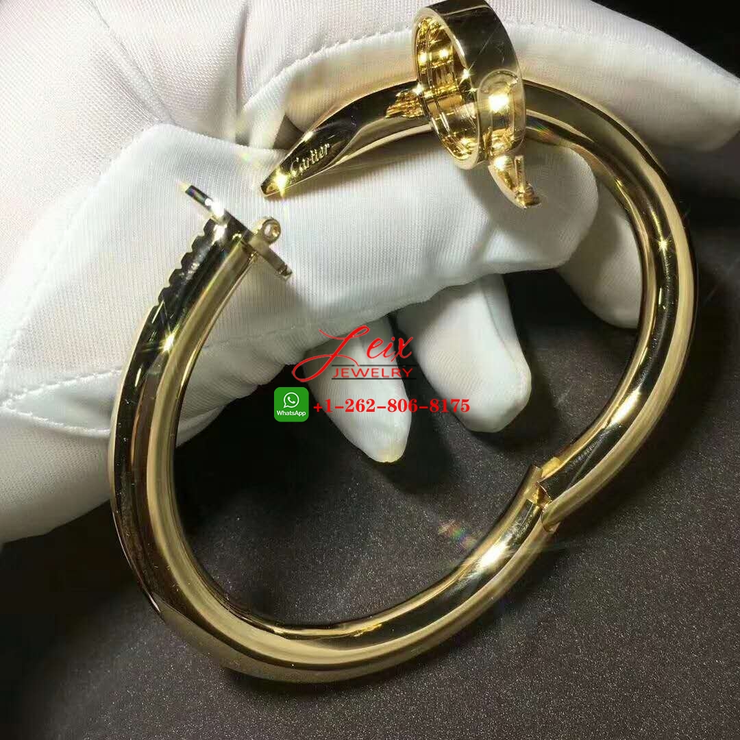 Cartier Juste Un Clou Pure 18k Yellow Gold Large Model Nail Bracelet (1) Cartier Juste Un Clou Pure 18k Yellow Gold Large Model Nail Bracelet