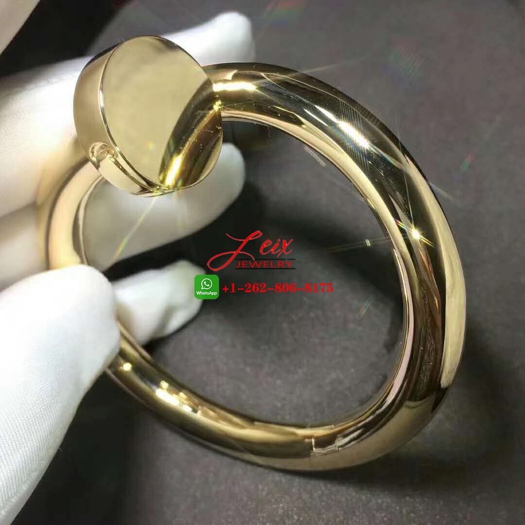 Cartier Juste Un Clou Pure 18k Yellow Gold Large Model Nail Bracelet (2) Cartier Juste Un Clou Pure 18k Yellow Gold Large Model Nail Bracelet