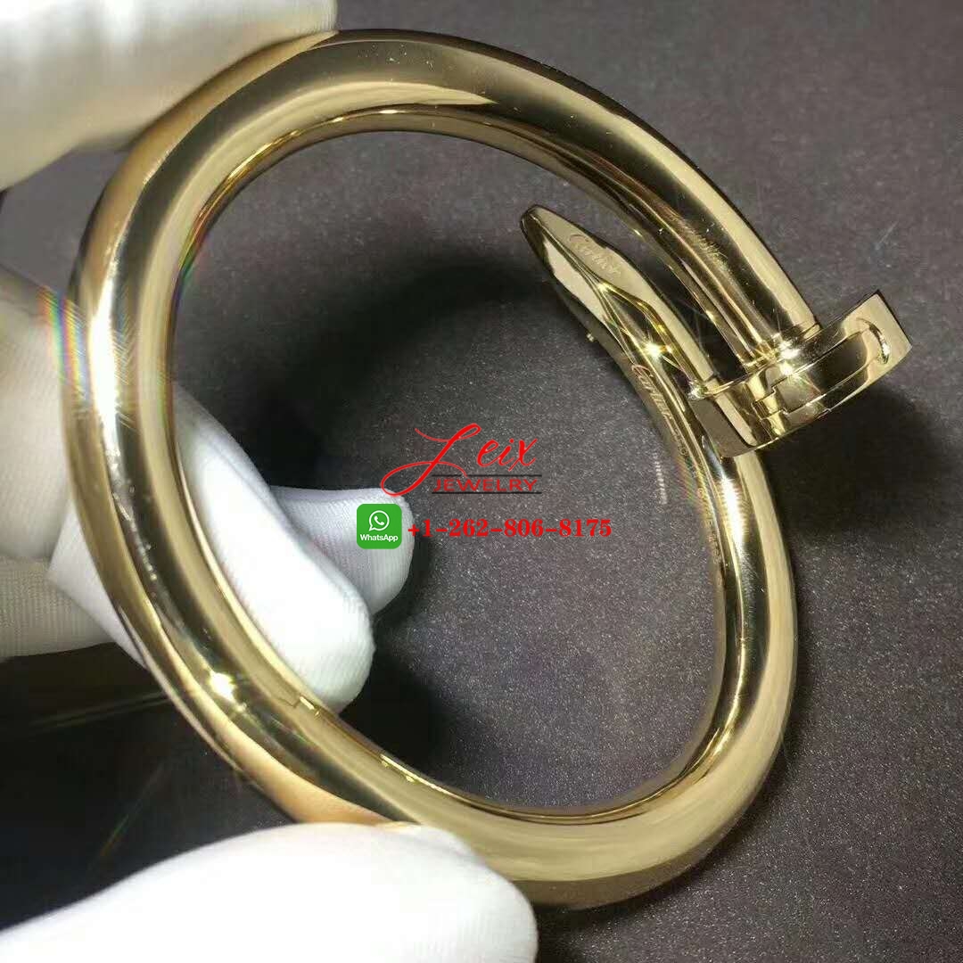 Cartier Juste Un Clou Pure 18k Yellow Gold Large Model Nail Bracelet (3) Cartier Juste Un Clou Pure 18k Yellow Gold Large Model Nail Bracelet