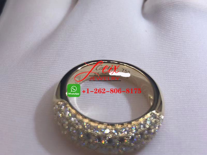 Cartier 18k Gold Étincelle de Cartier Diamond Ring (2) Cartier 18k Gold Étincelle de Cartier Diamond Ring