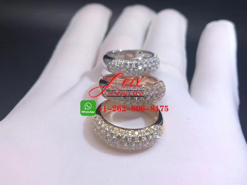 Cartier 18k Gold Étincelle de Cartier Diamond Ring (4) Cartier 18k Gold Étincelle de Cartier Diamond Ring