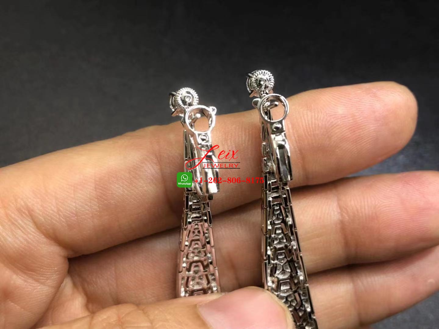Cartier Evasions Joallieres 18k White Gold 6.35ct Diamond & Pearl Long Drop Earrings (10) Cartier Evasions Joallieres 18k White Gold 6.35ct Diamond & Pearl Long Drop Earrings