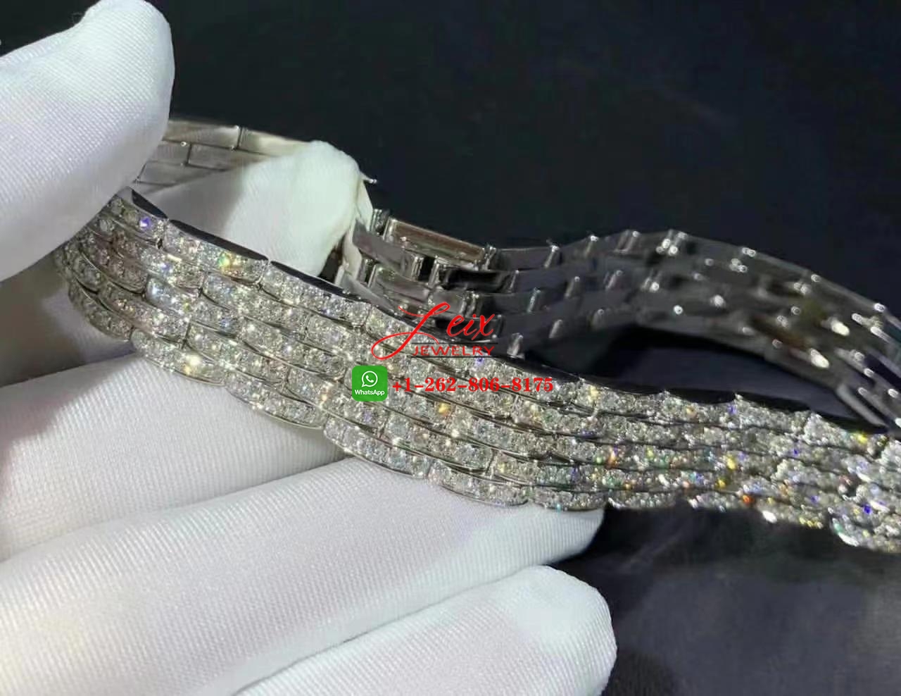 Cartier High Jewelry Agrafe 18k White Gold 19.2ct Diamond Necklace (3) Cartier High Jewelry Agrafe 18k White Gold 19.2ct Diamond Necklace
