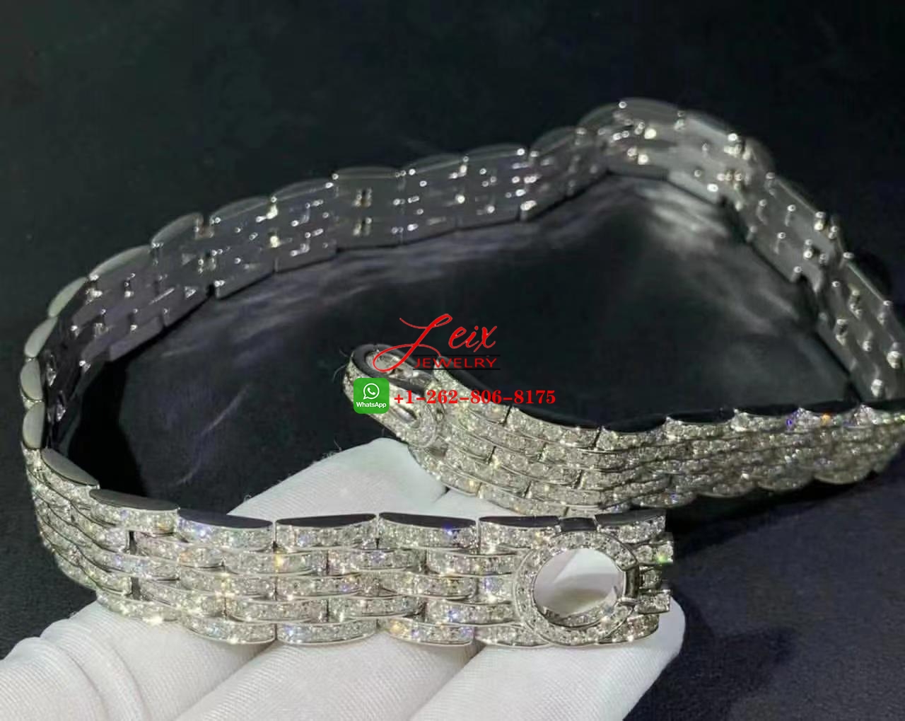Cartier High Jewelry Agrafe 18k White Gold 19.2ct Diamond Necklace (5) Cartier High Jewelry Agrafe 18k White Gold 19.2ct Diamond Necklace