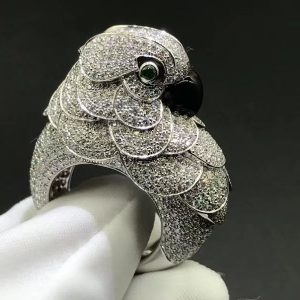 Cartier Platinum Diamond Cockatoo Ring