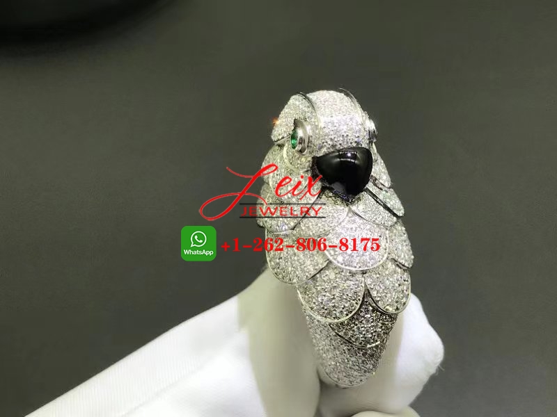 Cartier Platinum Diamond Cockatoo Ring (4) Cartier Platinum Diamond Cockatoo Ring
