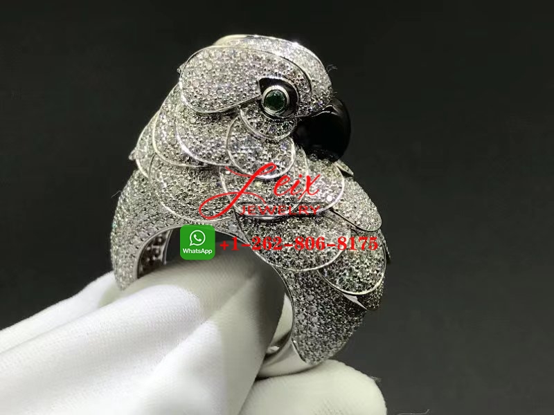 Cartier Platinum Diamond Cockatoo Ring Cartier Platinum Diamond Cockatoo Ring