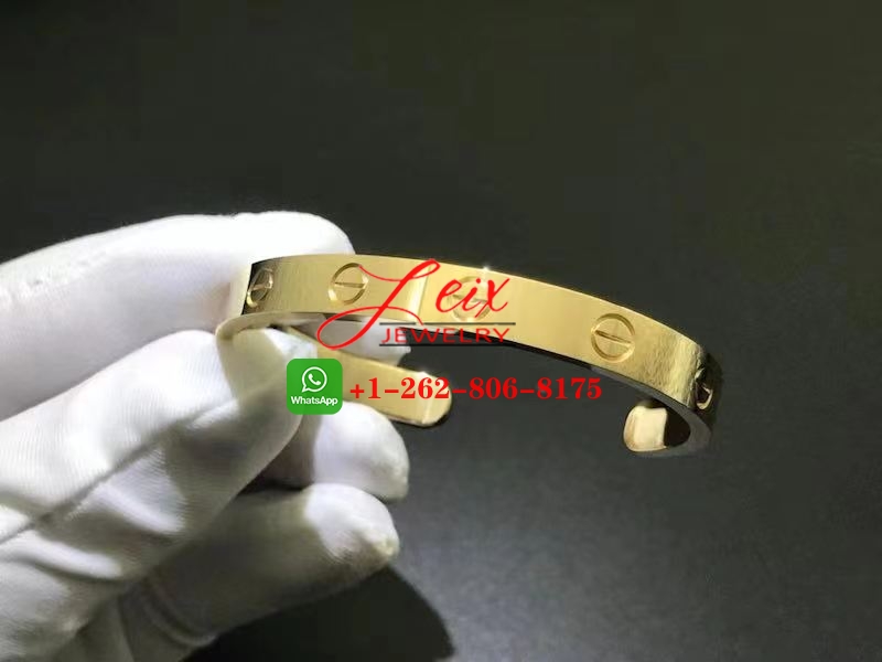 Cartier Solid 18K Yellow Gold Open Love Cuff Bracelet Cartier Solid 18K Yellow Gold Open Love Cuff Bracelet