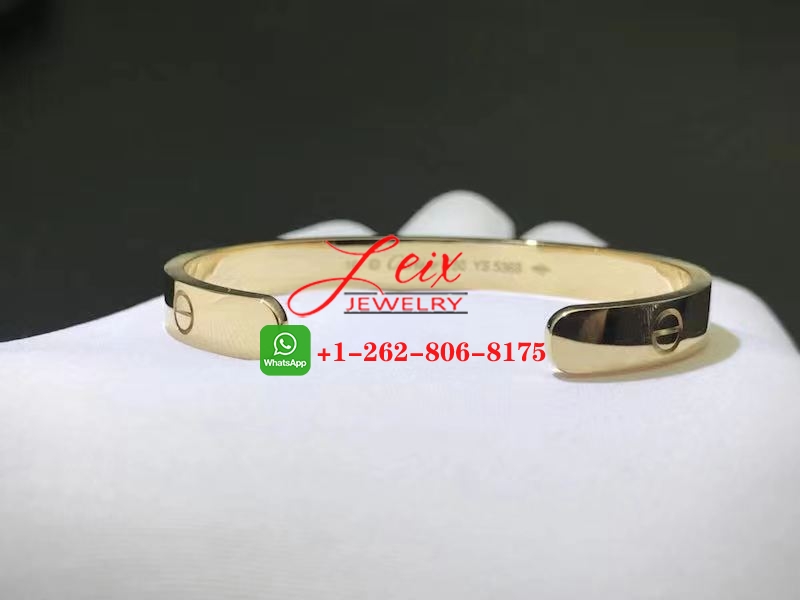 Cartier Solid 18K Yellow Gold Open Love Cuff Bracelet (1) Cartier Solid 18K Yellow Gold Open Love Cuff Bracelet