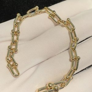 Tiffany & Co. HardWear Link Solid 18k Yellow Gold Bracelet