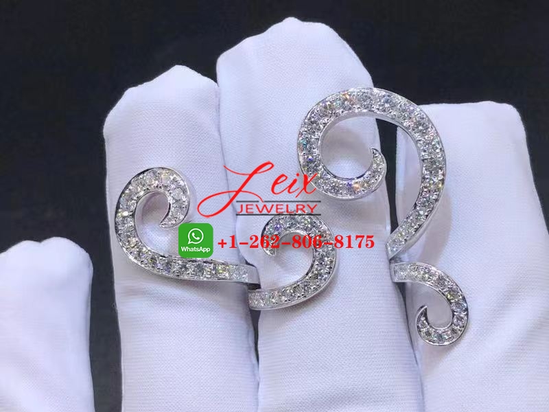 Van Cleef & Arpels 18K White Gold 1.88ct Diamond Oiseuax de Paradis Ring Van Cleef & Arpels 18K White Gold 1.88ct Diamond Oiseuax de Paradis Ring