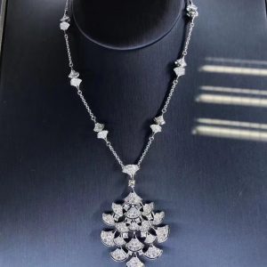 Bvlgari Divas' Dream Diamond 18K White Gold Pendant Necklace