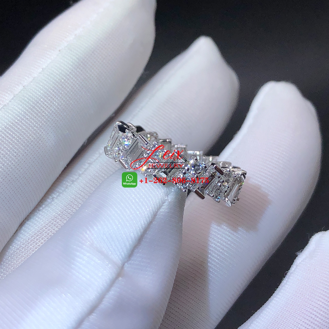 Custom Reflection de Cartier 18k White Gold Diamonds Engagement Ring Custom Reflection de Cartier 18k White Gold Diamonds Engagement Ring