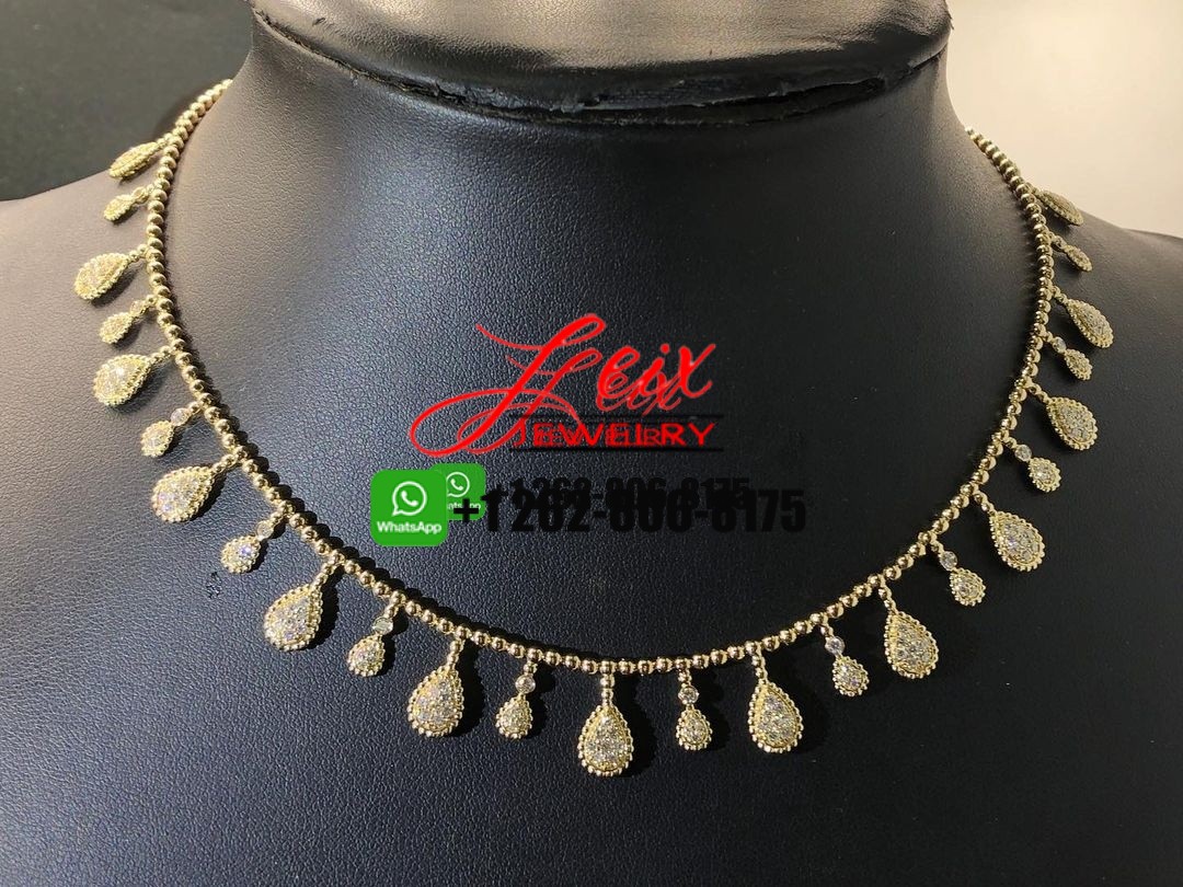 Boucheron Serpent Bohème Solarité 18k Yellow Gold 35 Motifs Diamonds Necklace JCL01285 Boucheron Serpent Bohème Solarité 18k Yellow Gold 35 Motifs Diamonds Necklace JCL01285
