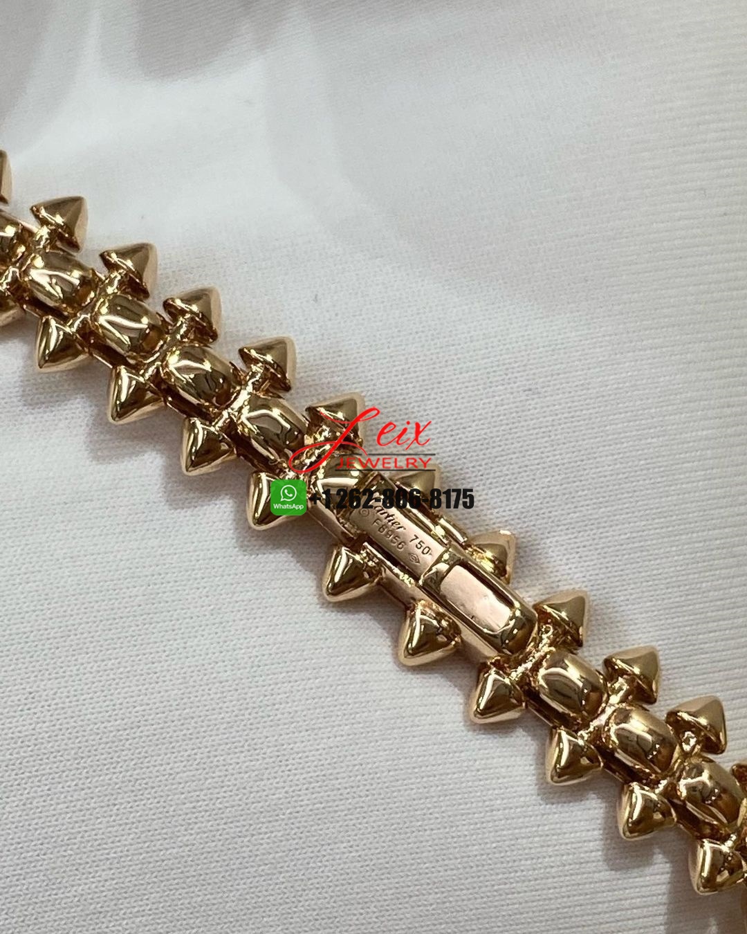 Cartier 18k Rose Gold Clash de Cartier Flexible Medium Model Necklace (3) Cartier 18k Rose Gold Clash de Cartier Flexible Medium Model Necklace