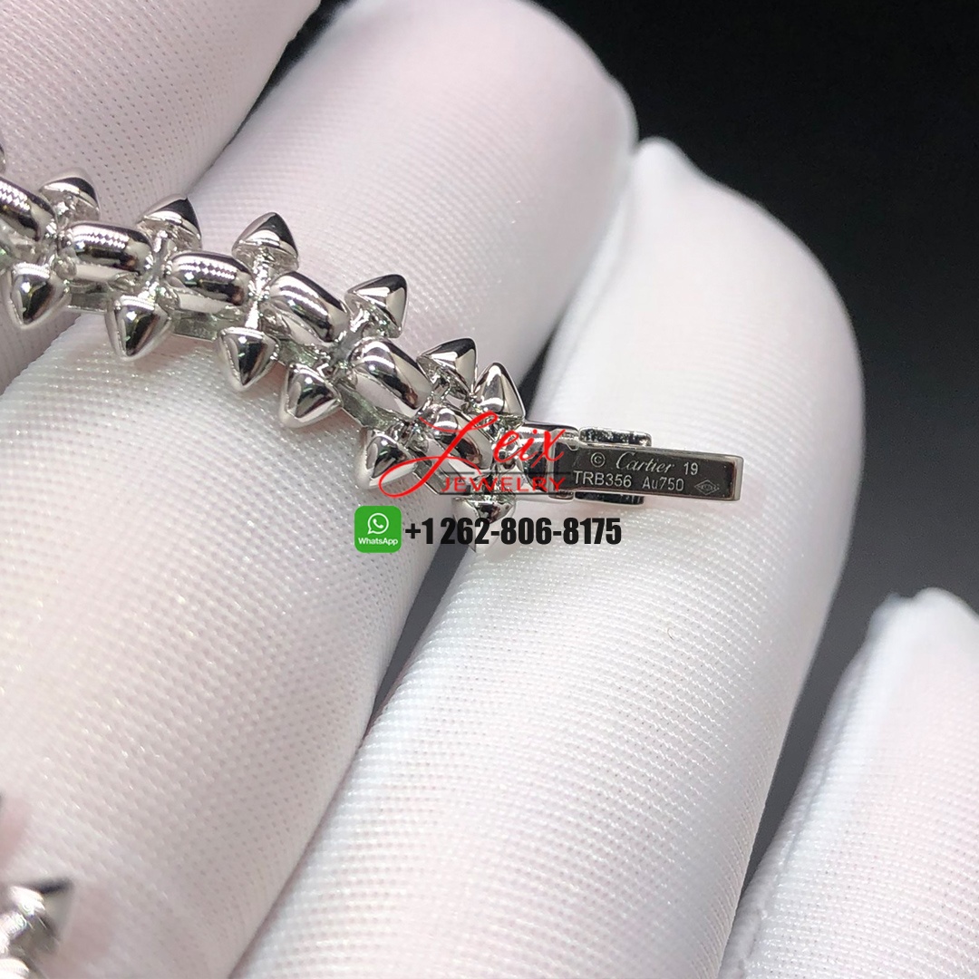 Clash de Cartier Flexible Medium Model Bracelet in 18k White Gold (1) Clash de Cartier Flexible Medium Model Bracelet in 18k White Gold