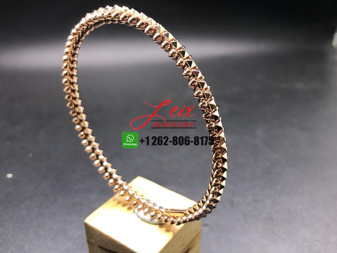 Cartier Clash De Cartier 6.4mm Small Model Bracelet in 18K Pink Gold (1) Cartier Clash De Cartier 6.4mm Small Model Bracelet in 18K Pink Gold