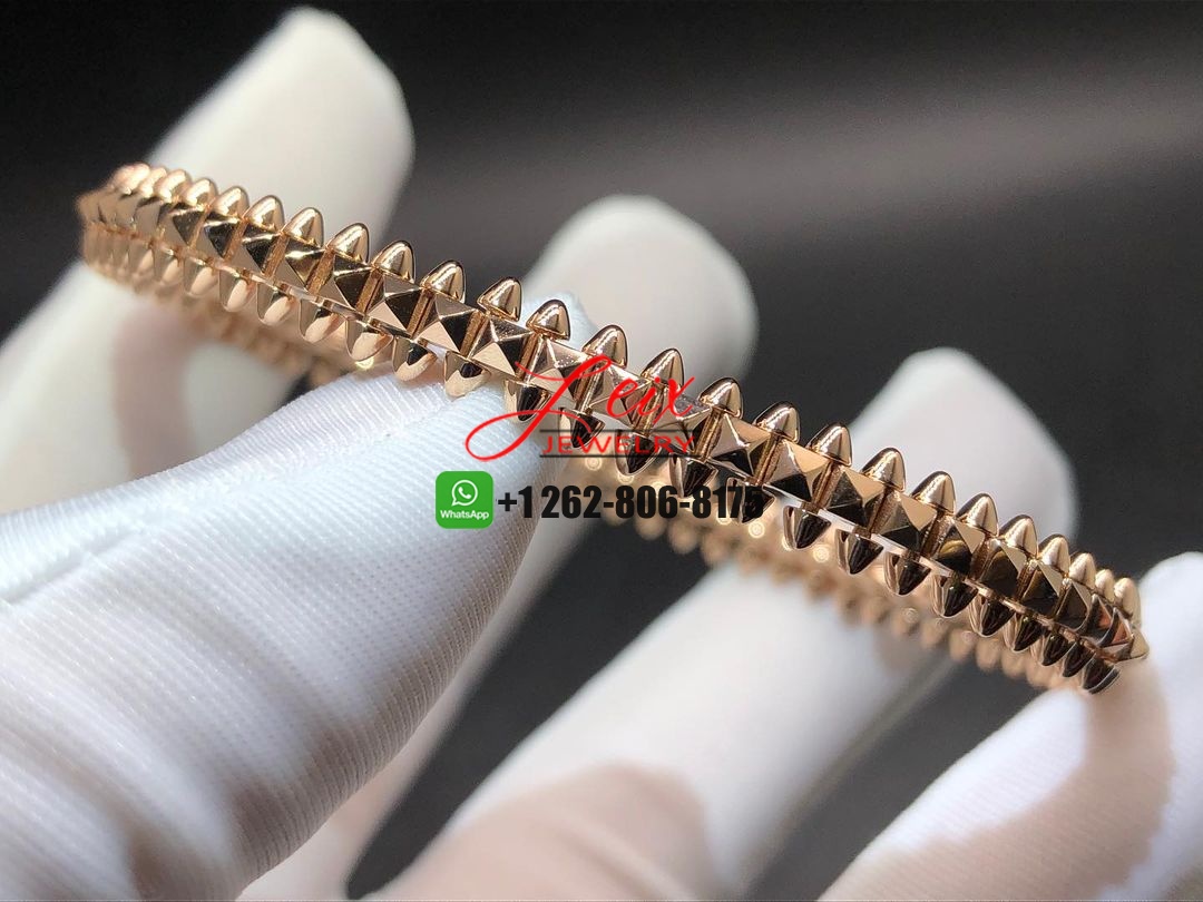 Cartier Clash De Cartier 6.4mm Small Model Bracelet in 18K Pink Gold Cartier Clash De Cartier 6.4mm Small Model Bracelet in 18K Pink Gold