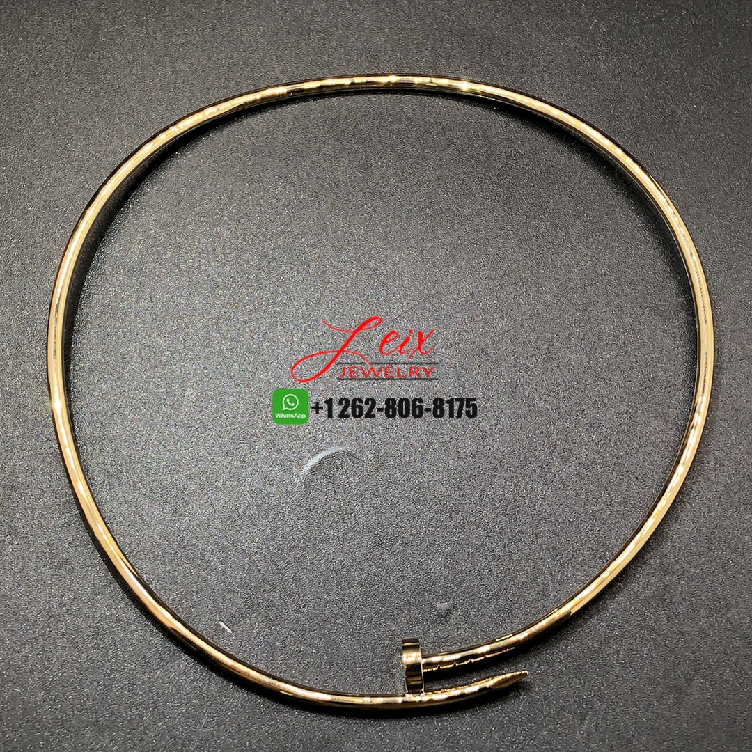 Cartier Solid 18k Yellow Gold Small Model Juste un Clou Nail Necklace Cartier Solid 18k Yellow Gold Small Model Juste un Clou Nail Necklace