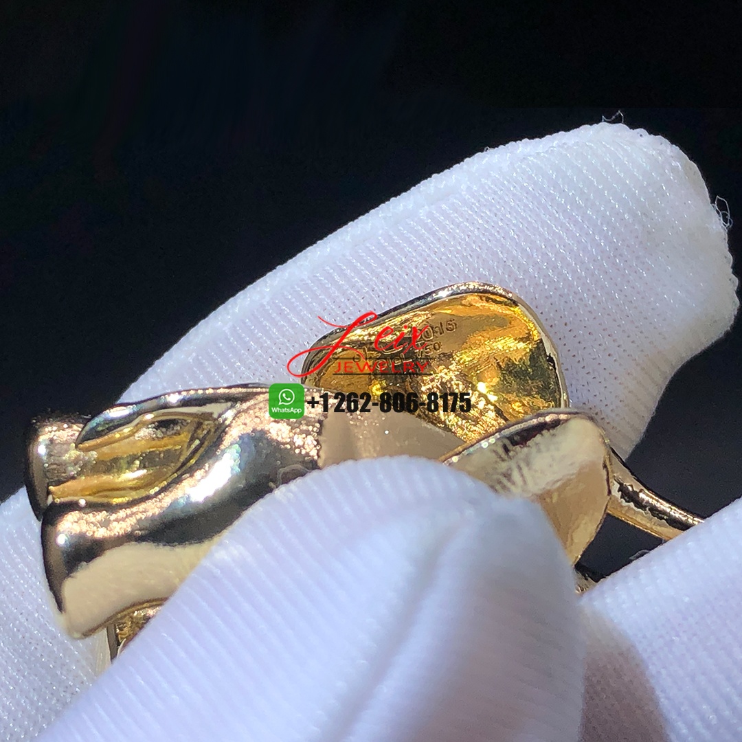 Ole Lynggaard Elephant Pure 18k Yellow Gold Large Pendant (2)