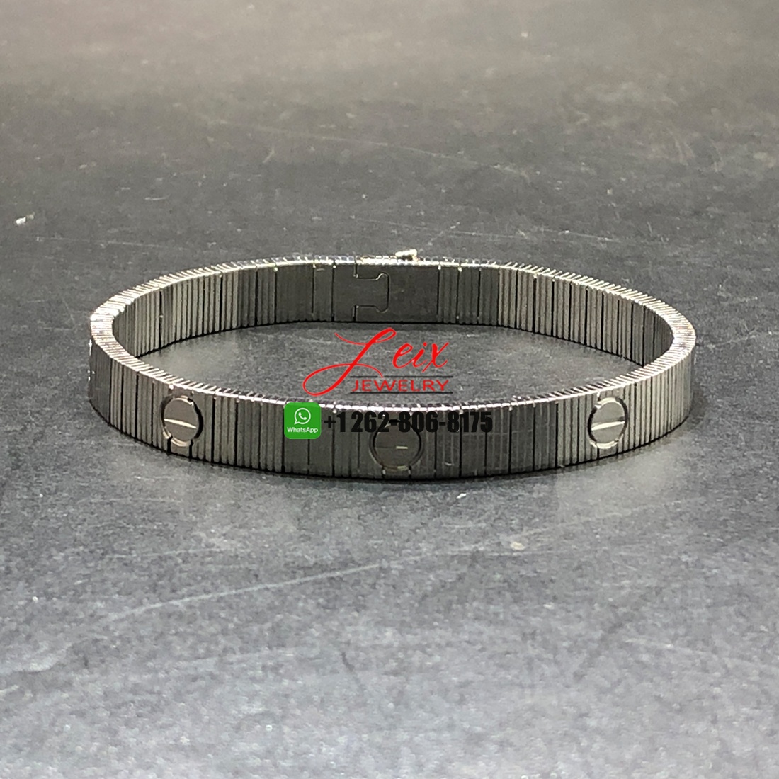 Cartier LOVE Unlimited Flexible Bracelet in 18k White Gold