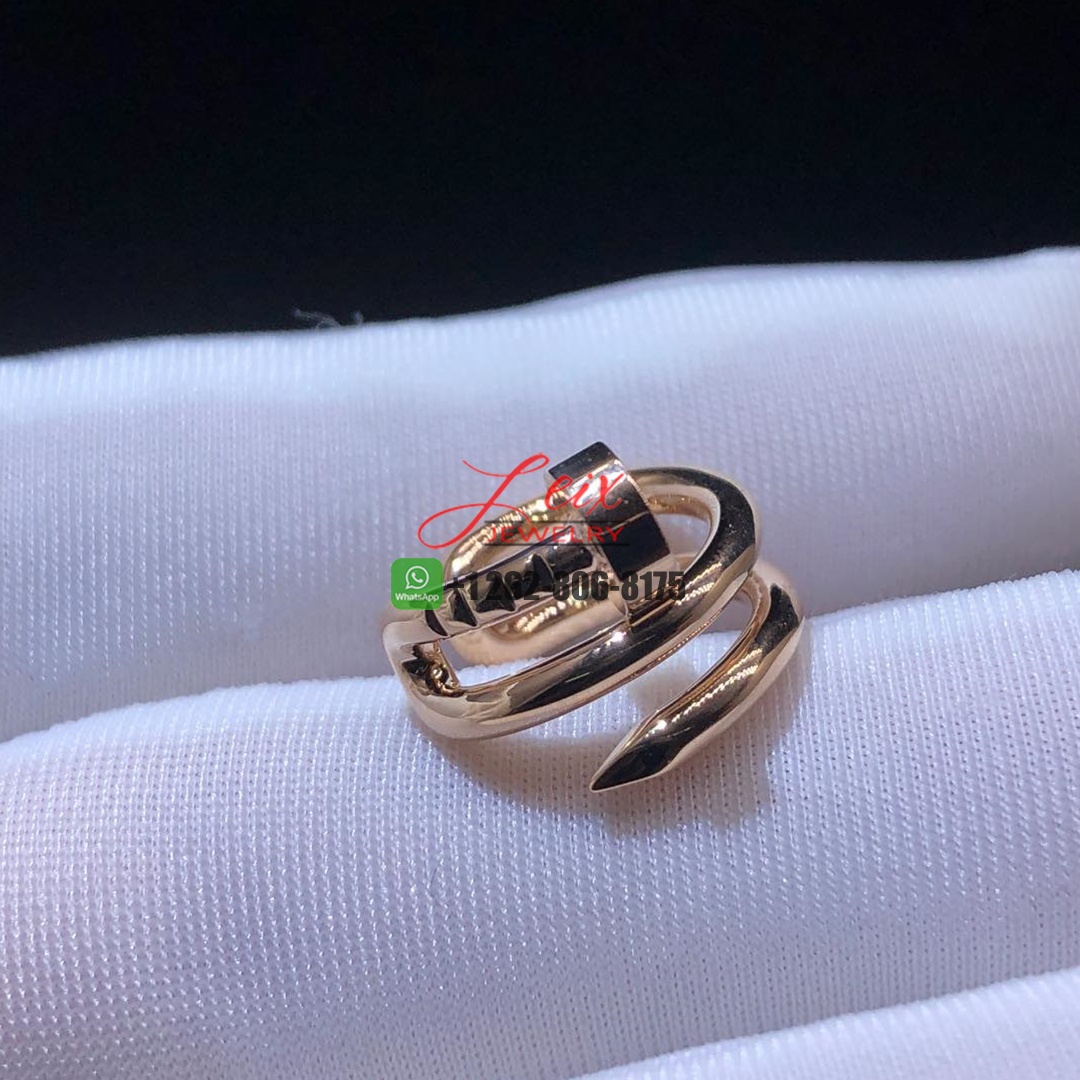 Cartier 18k Rose Gold Juste un Clou Double Ear Cuff Jewel (1)