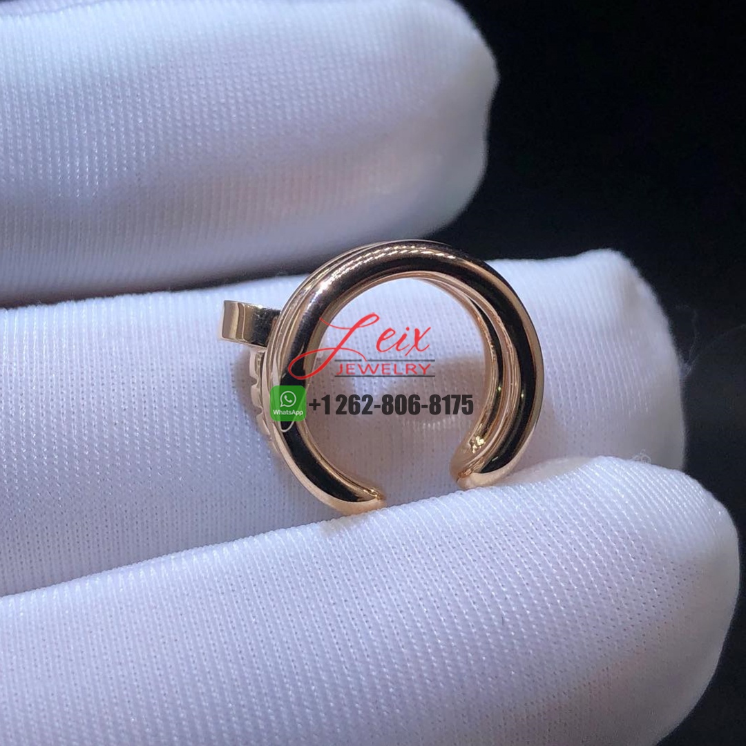 Cartier 18k Rose Gold Juste un Clou Double Ear Cuff Jewel (3)