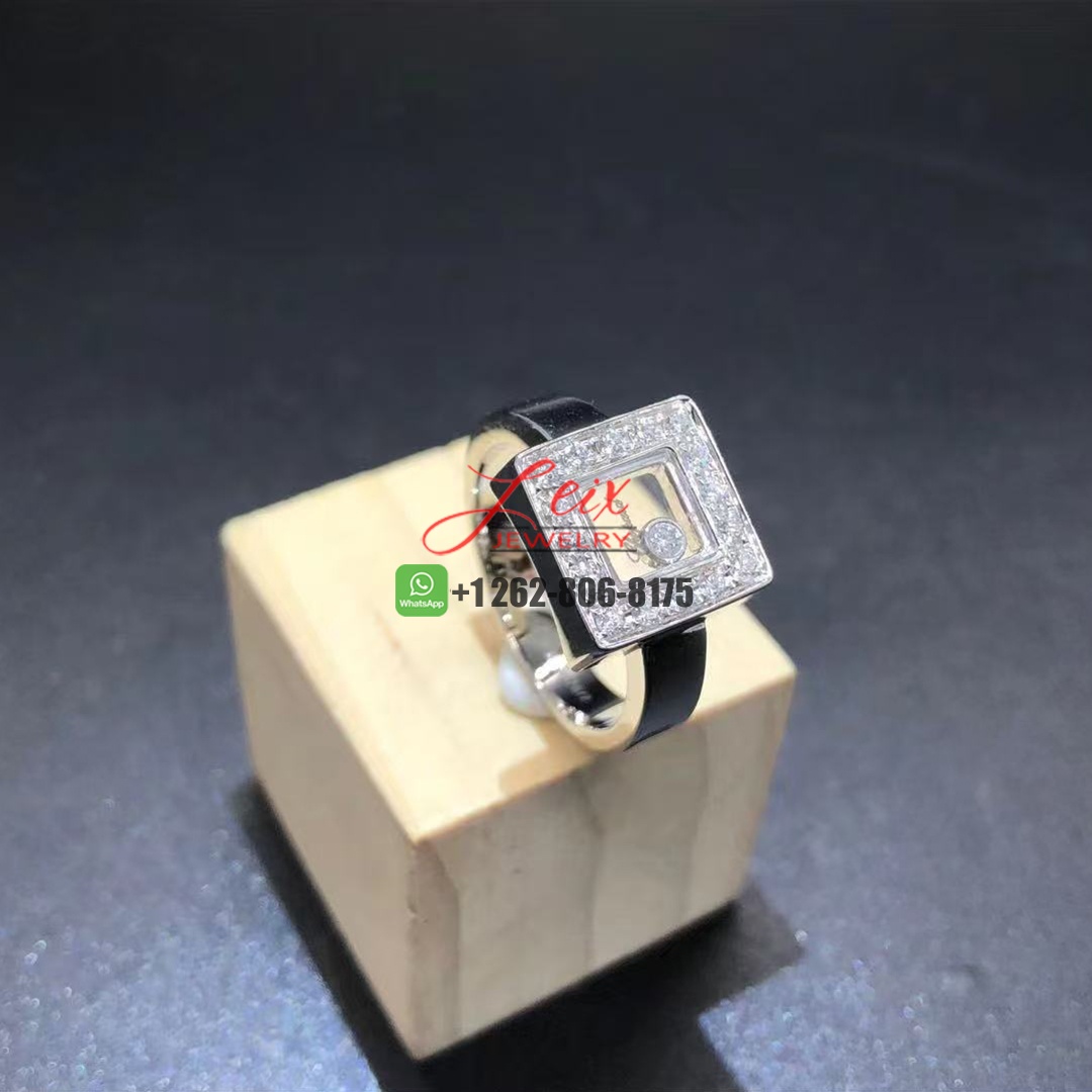 Chopard Happy Diamond 18K White Gold Ring (3)