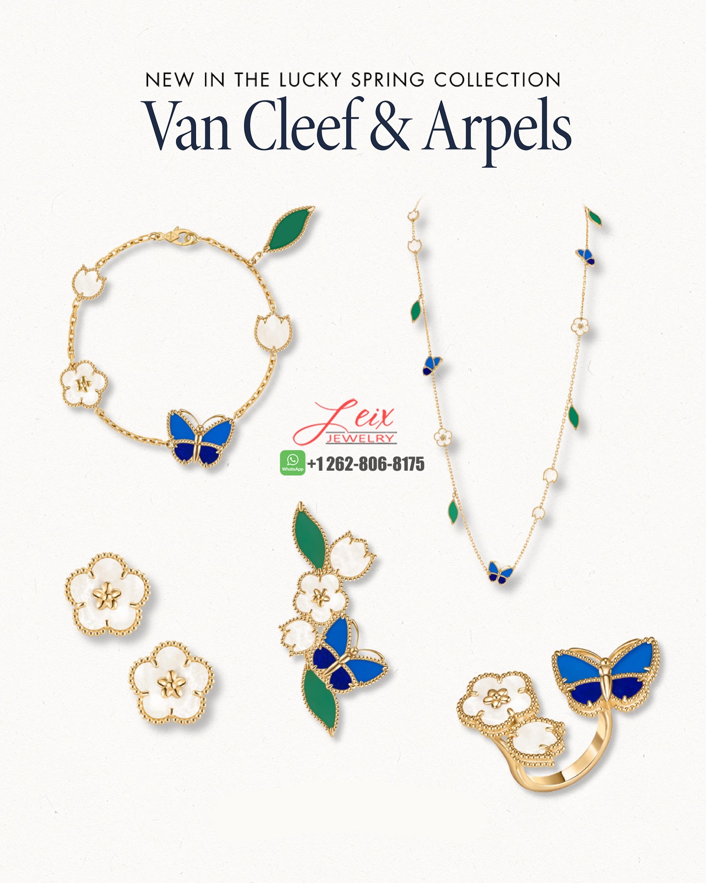 Van Cleef & Arpels Lucky Spring Butterfly Collection